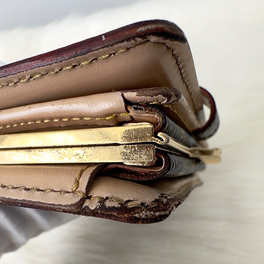 ✨LOUIS VUITTON Black Multicolor Viennois Portefeuille French Purse Wallet M92988 - Picture 14 of 16